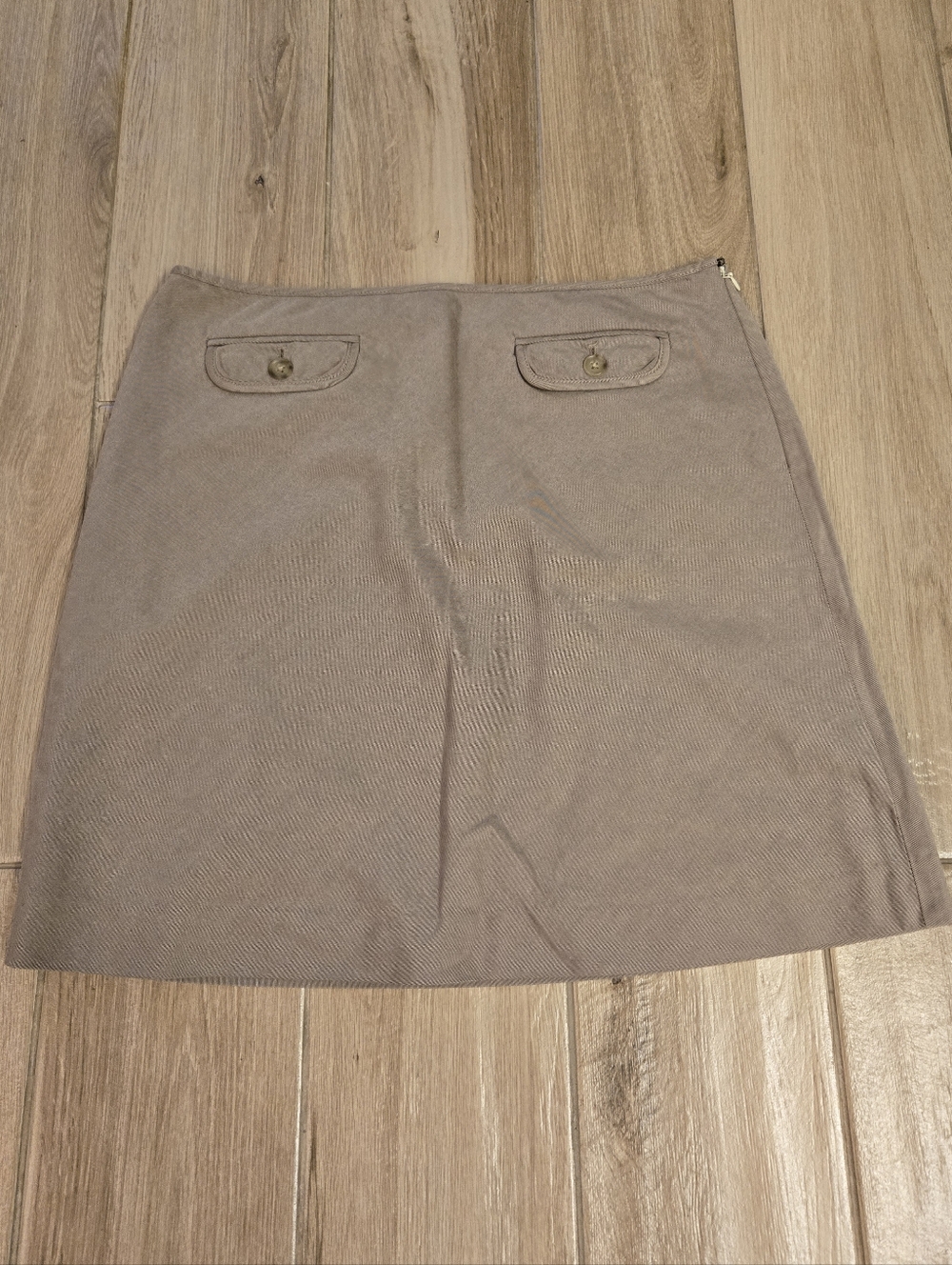 J. Crew Taupe Skirt, 10?